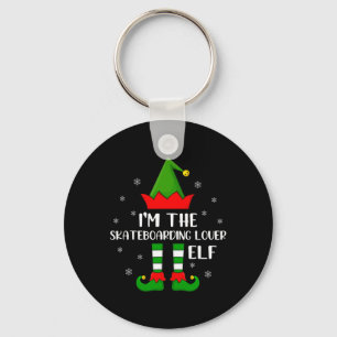 Matching Family I'm The Skateboarding Lover Elf Ch Key Ring
