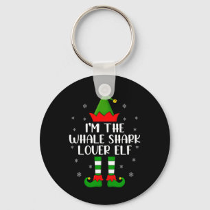 Matching Family I'm The Whale Shark Lover Elf Chri Key Ring