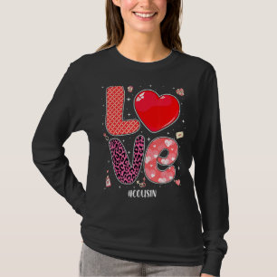 Matching Family Love Cousin Heart Couple Valentin T-Shirt