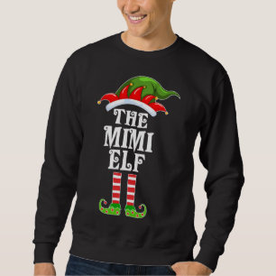 Matching Family Mimi ELF Christmas Valentine Sweatshirt