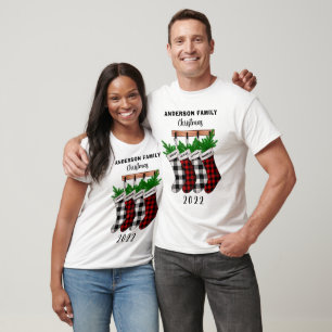 Matching Family of 4 Christmas T-Shirt