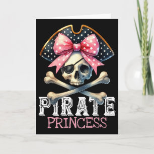 Matching Family Pirate Birthday Party School Kids  Card