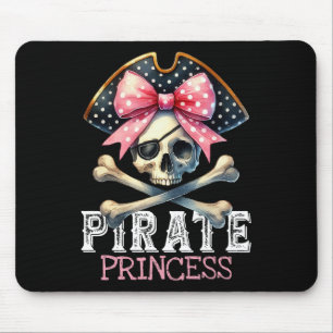 Matching Family Pirate Birthday Party School Kids Mouse Mat
