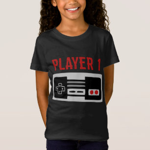 Matching Family Player 1 Video Game T-Shirt