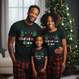 Matching Family Pyjamas Kids Christmas  Tri-Blend Shirt