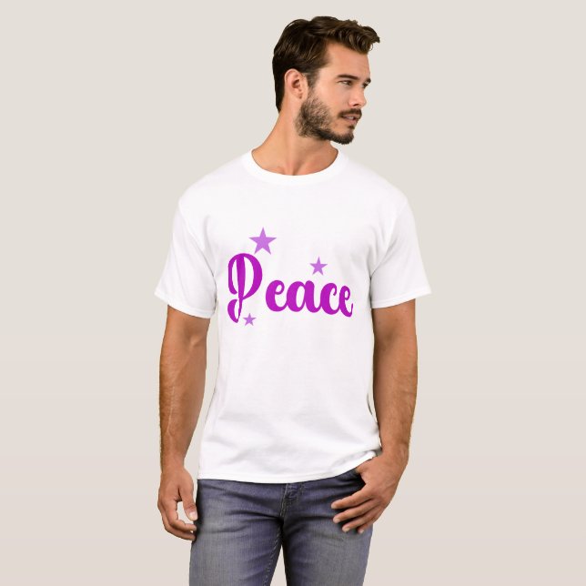 Matching Family T-shirts - Peace (Front Full)