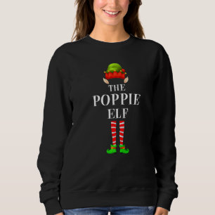 Matching Family The Poppie Elf Christmas Pj Group Sweatshirt