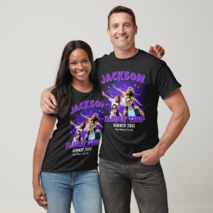 Matching Family Trip Custom Photo Bootleg Rap T-Shirt
