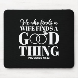 Matching Family Vacation 2023 He Who Finds A Wife Mouse Mat