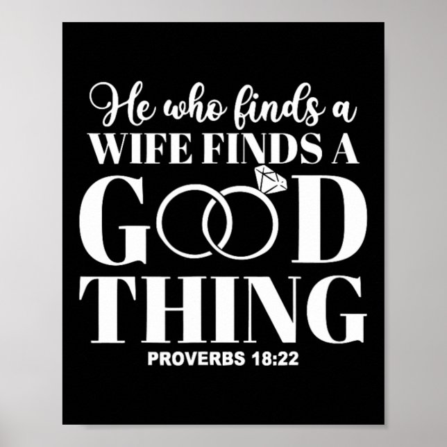 Matching Family Vacation 2023 He Who Finds A Wife  Poster (Front)