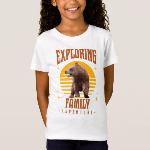 Matching Family Vacation Bear Adventure Style T-Shirt