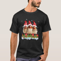 Matching Family Xmas Lights Santa Chicken Christma