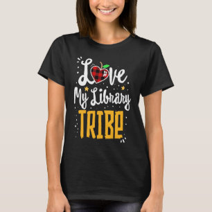 Matching First Last Day Of School Library Student  T-Shirt