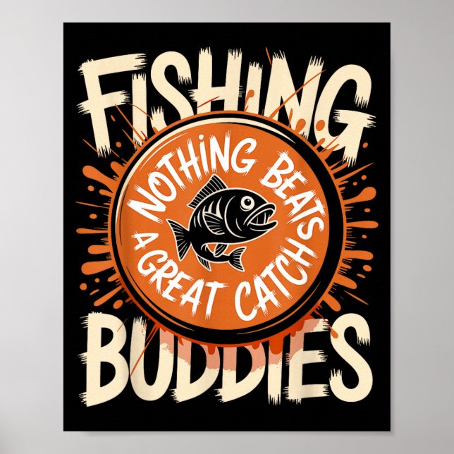 Matching Fishing Buddies Team Fisherman Friends Ch Poster (Front)