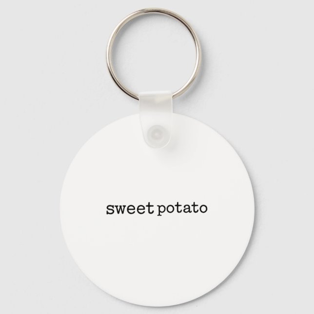 Matching Funny Sweet Tato Kind Of Rude Tato  Key Ring (Front)