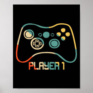Matching Gamer for Dad Mum Kids Player 123 Poster