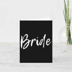 Matching Getting Ready Bride & Groom Wedding B Card