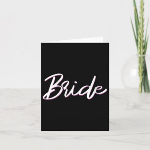Matching Getting Ready Bride & Groom Wedding G Card