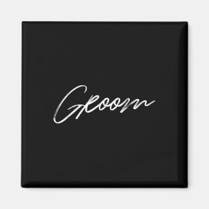 Matching Getting Ready Bride Groom Squad Wedding  Magnet