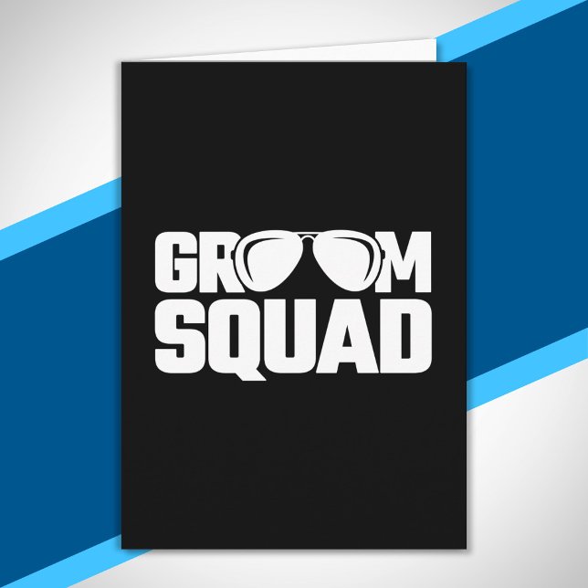 Matching Groomsman Group Groomsmen Bachelor Party Card (Creator Uploaded)