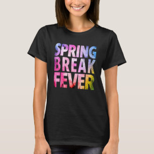 Matching Group Spring Break Fever Vintage Tie Dye T-Shirt