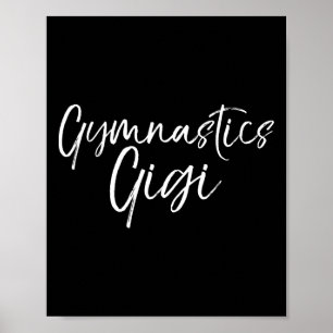 Matching Gymnastics Family Gifts For Grandma Gymna Poster