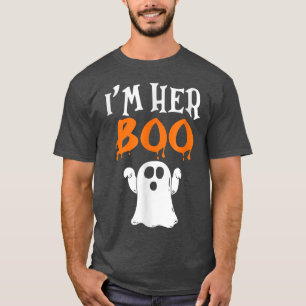 Matching Halloween I'm his Witch I'm her Boo T-Shirt
