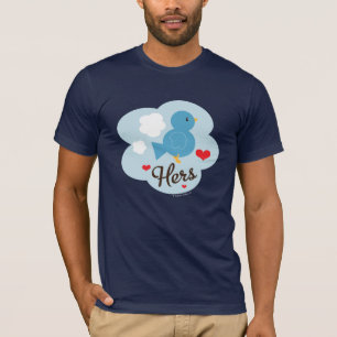 Matching Hers Love Bird T shirt