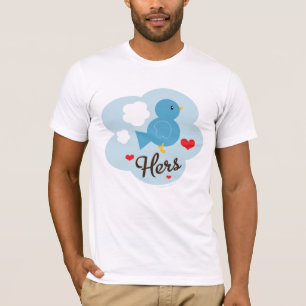 Matching Hers Love Bird Tee Shirt