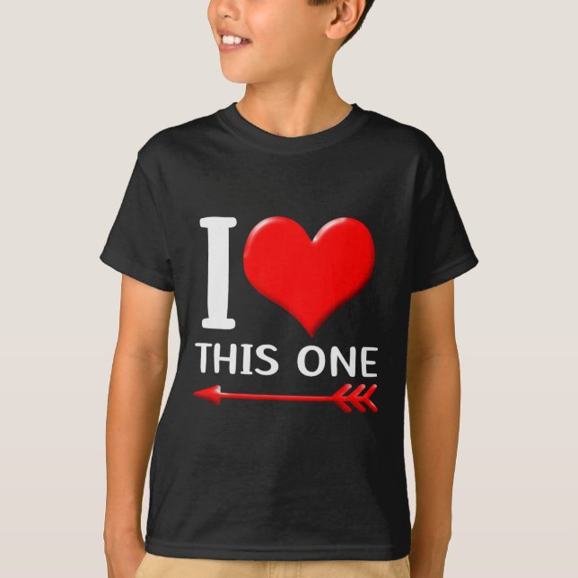 Matching His And Hers Couples Funny Set Valentine  T-Shirt (Front)