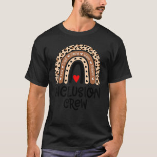 Matching Inclusion Crew Special Education Teacher T-Shirt