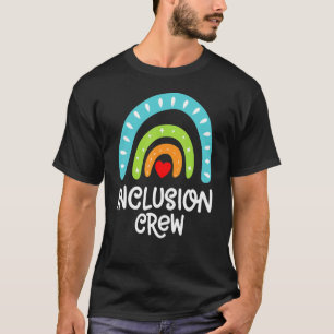 Matching Inclusion Crew Special Education Teacher T-Shirt