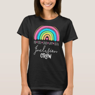 Matching Inclusion Crew Special Education Teacher T-Shirt