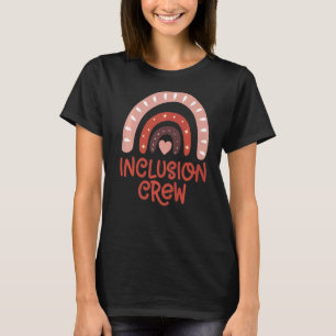 Matching Inclusion Crew Special Education Teacher T-Shirt