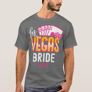 Matching Las Vegas 2022 Wedding Bride And Groom Ve T-Shirt
