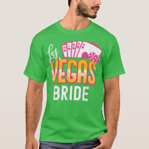 Matching Las Vegas Wedding Bride and Groom Vegas B T-Shirt