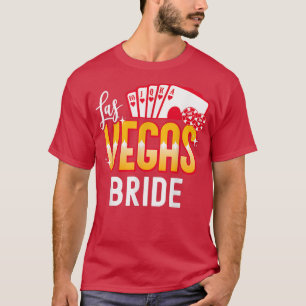 Matching Las Vegas Wedding Bride and Groom Vegas B T-Shirt