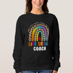 Matching Life Skills Coach Teacher Crew Special SP Sweatshirt