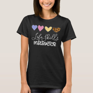 Matching Life Skills Instructor Teacher Crew PARA T-Shirt