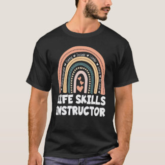 Matching Life Skills Instructor Teacher Crew PARA T-Shirt