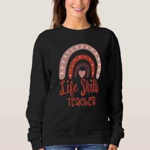 Matching Life Skills Teacher Crew Special Ed SPED Sweatshirt