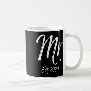 Matching Mr. & Mrs. Est. 2020 Wedding Gifts Mr Coffee Mug