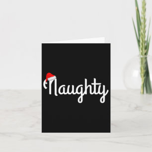Matching Naughty & Nice Shirt Nice List Christ Card