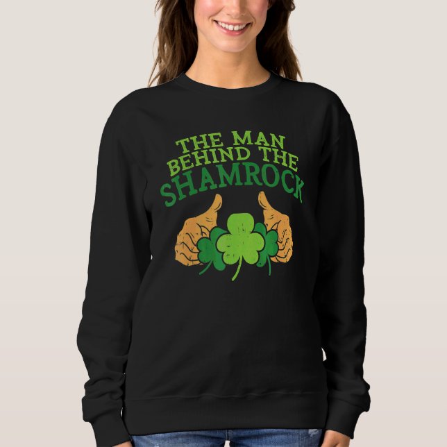 Matching Pregnancy Announcement Tee St Patricks Da (Front)