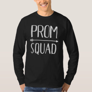 Matching Prom Squad Promenade Team School Party 2 T-Shirt