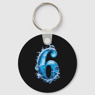 Matching Six Seven Flaming Ice Funny Meme 67 Coupl Key Ring