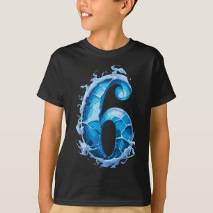 Matching Six Seven Flaming Ice Funny Meme 67 Coupl T-Shirt