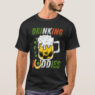 Matching St Patricks Day Beer Drinking Buddies Iri T-Shirt