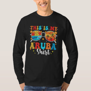 Matching Summer Family Vacation Beach Trip Aruba T-Shirt