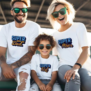 Matching Super Mum & Super Kid Sidekick Mother Kid Tri-Blend Shirt